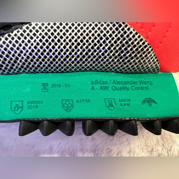 RARE ADIDAS ORIGINALS X ALEXANDER WANG REISSUE RUN SOLAR RED - Size 12 - Picture 9 of 14